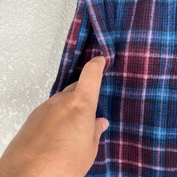 Eddie Bauer Plaid Super Soft Sleepwear with Pockets Shorts Size Large - Picture 3 of 6